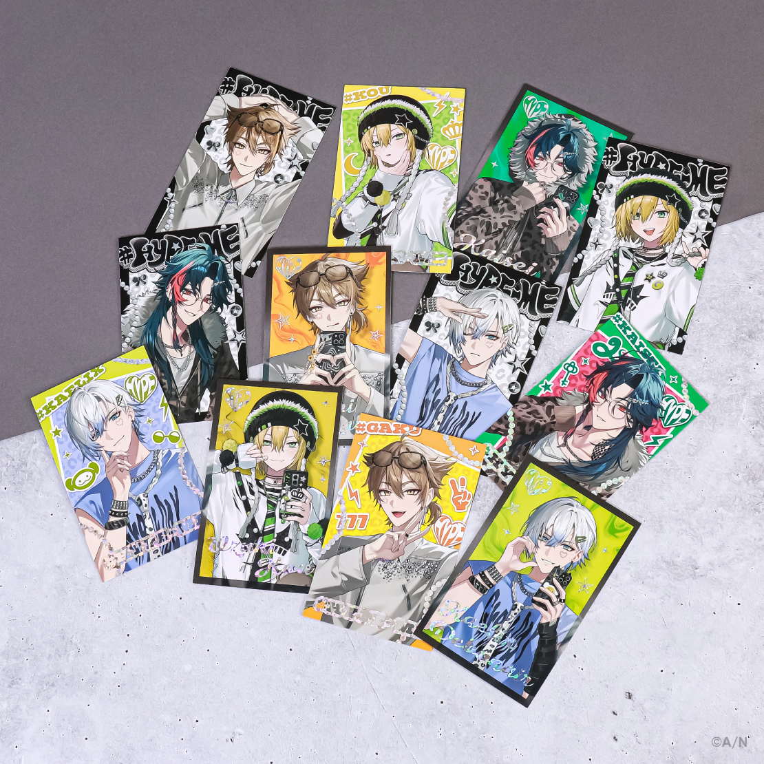 [Pre-order] Nijisanji 【#HYPE-ME】ランダムフォト風カード Aグループ (Random Cards (A Group)