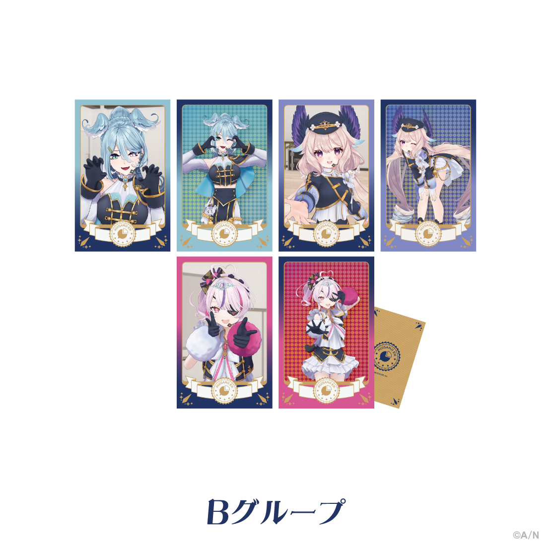[預訂] Nijisanji 【共通衣装3Dグッズ vol.5】ランダムチェキ風カード Bグループ(隨機卡 B組) [NIJISANJI Official Store 6th Anniversary]