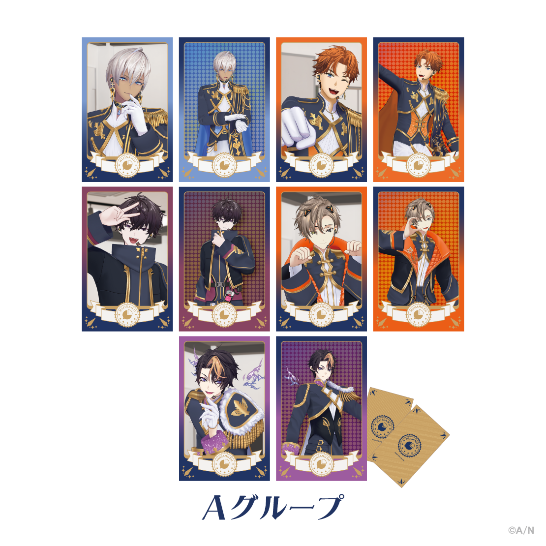 [預訂] Nijisanji 【共通衣装3Dグッズ vol.6】ランダムチェキ風カード Aグループ(隨機卡 A組) [NIJISANJI Official Store 6th Anniversary]