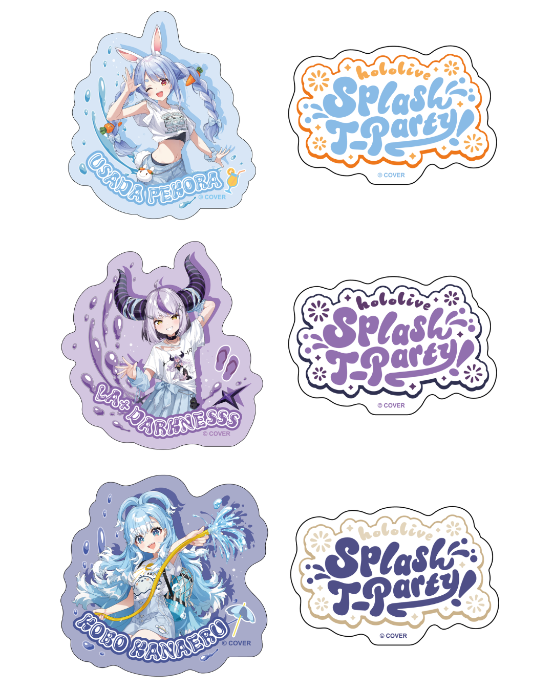 [Pre-order]hololive Splash T-Party! [after event sale]