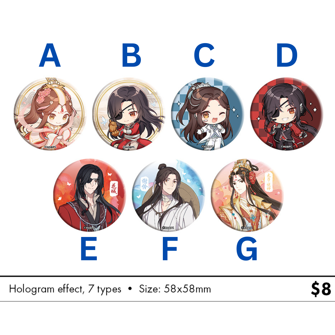 [In-stock] Heaven Official's Blessing X ANIPLUS Cafe (Singapore) Goods