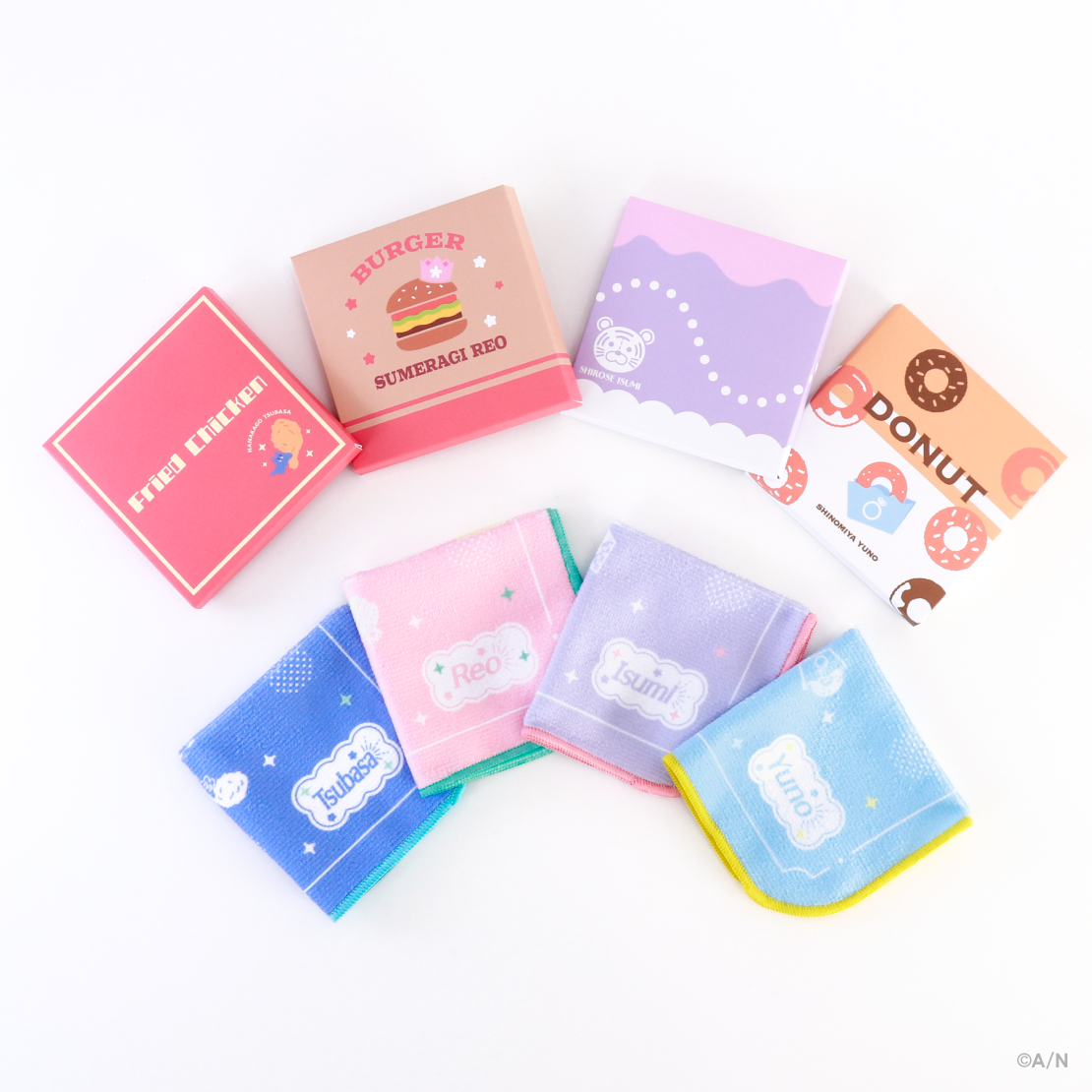 [Pre-order] Nijisanji 【ぽっぴん！すぷれあ】Mini Handkerchief