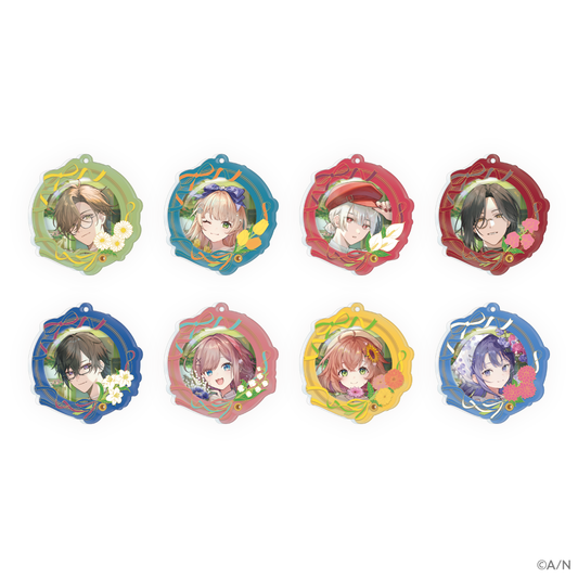 [Pre-order] Nijisanji 【My Florist】アクリルフレーム入り缶バッジ (Acrylic Framed Badge)