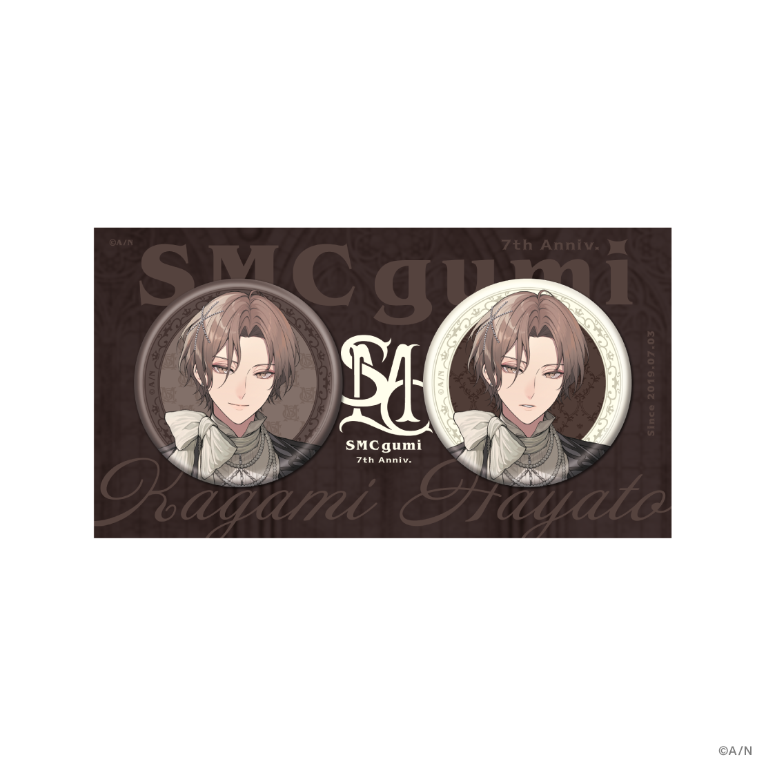 [Pre-order] Nijisanji 【SMC組 7th】Badge Set