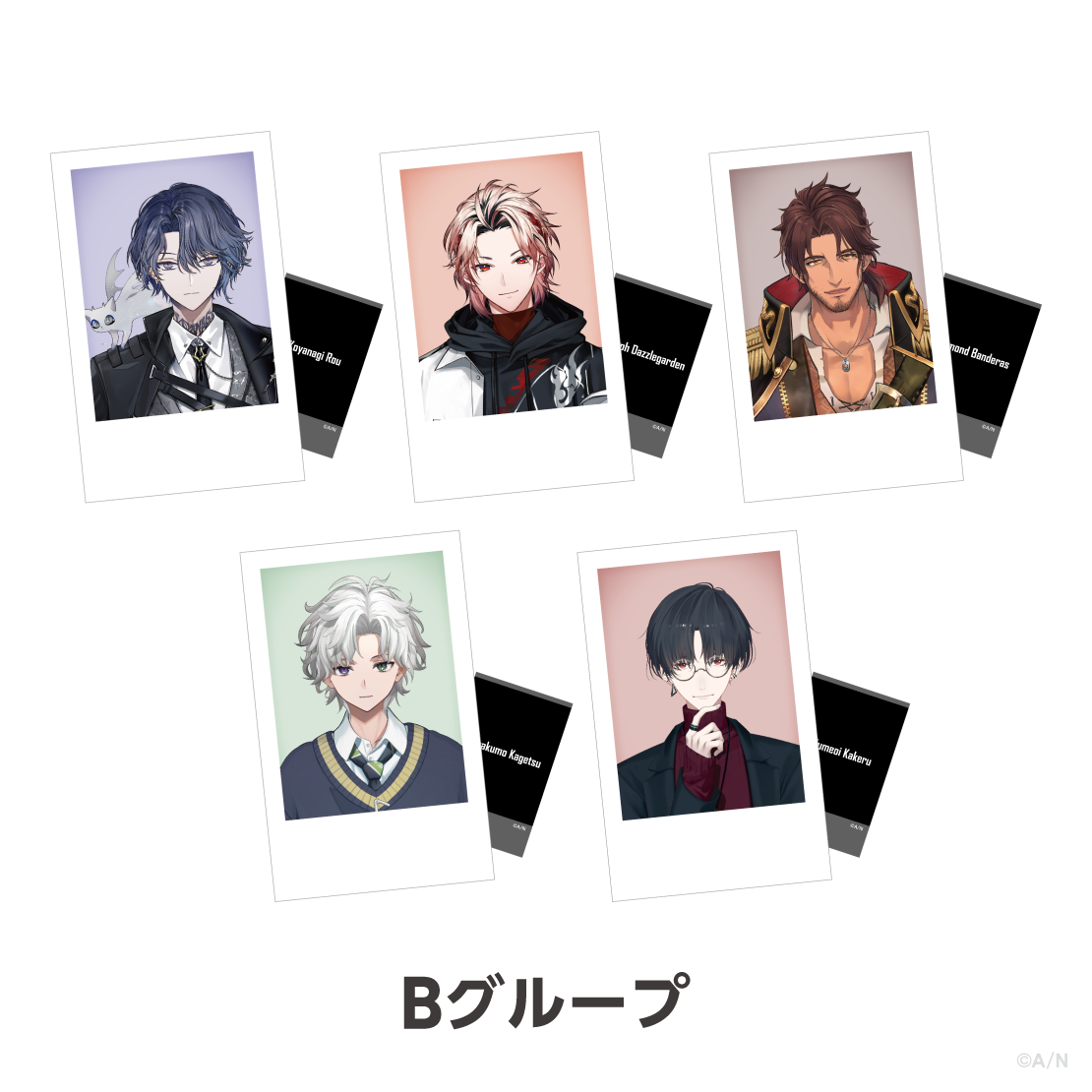 [Pre-order] Nijisanji 【Another Style Goods vol.1】ランダムチェキ風カード Bグループ(Random instant photocards B group)
