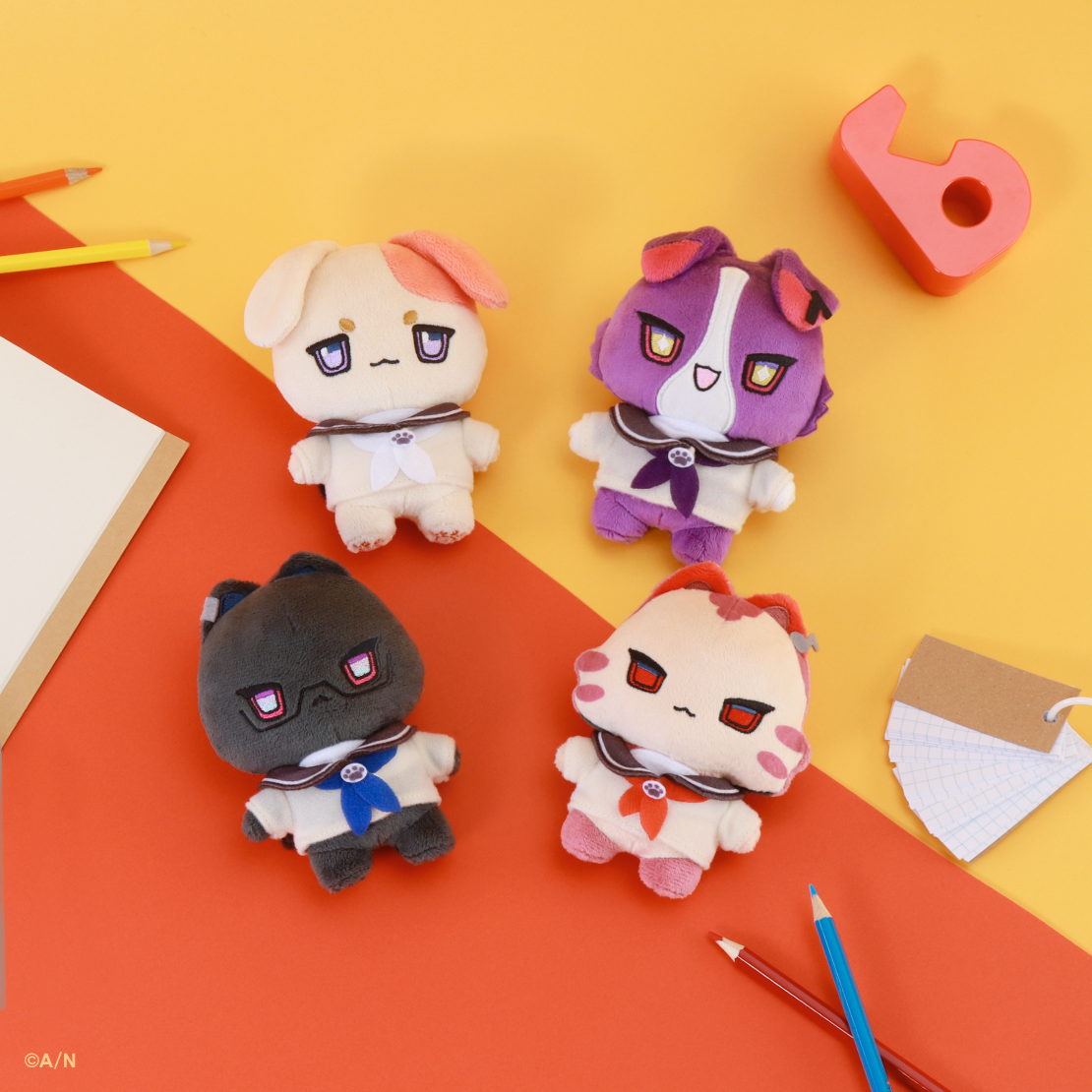 [Pre-order] Nijisanji [School Voltation] Mascot Doll Keychain