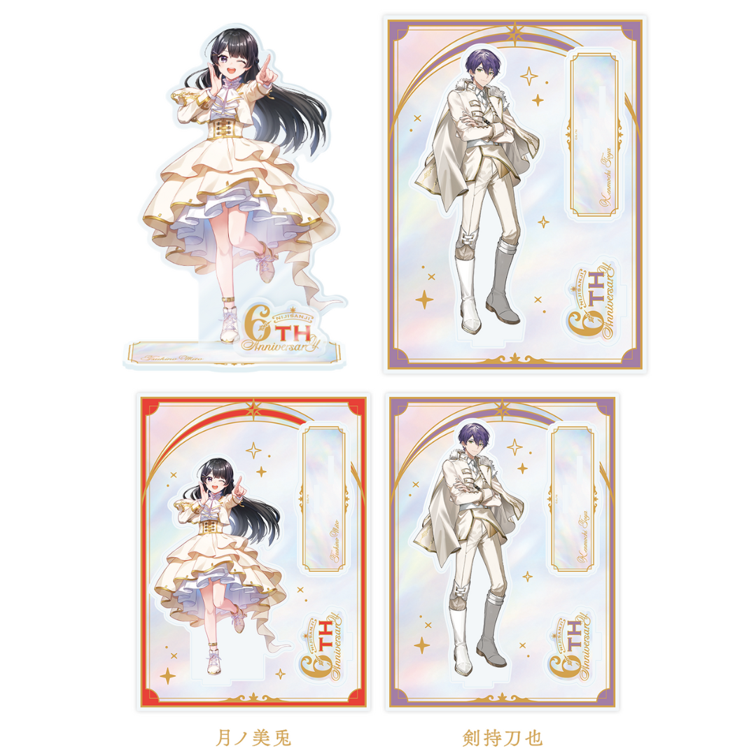 「現貨」Nijisanji [NIJISANJI 6周年記念周邊] 商品 - 亞克力立牌/ 盒式吊墜