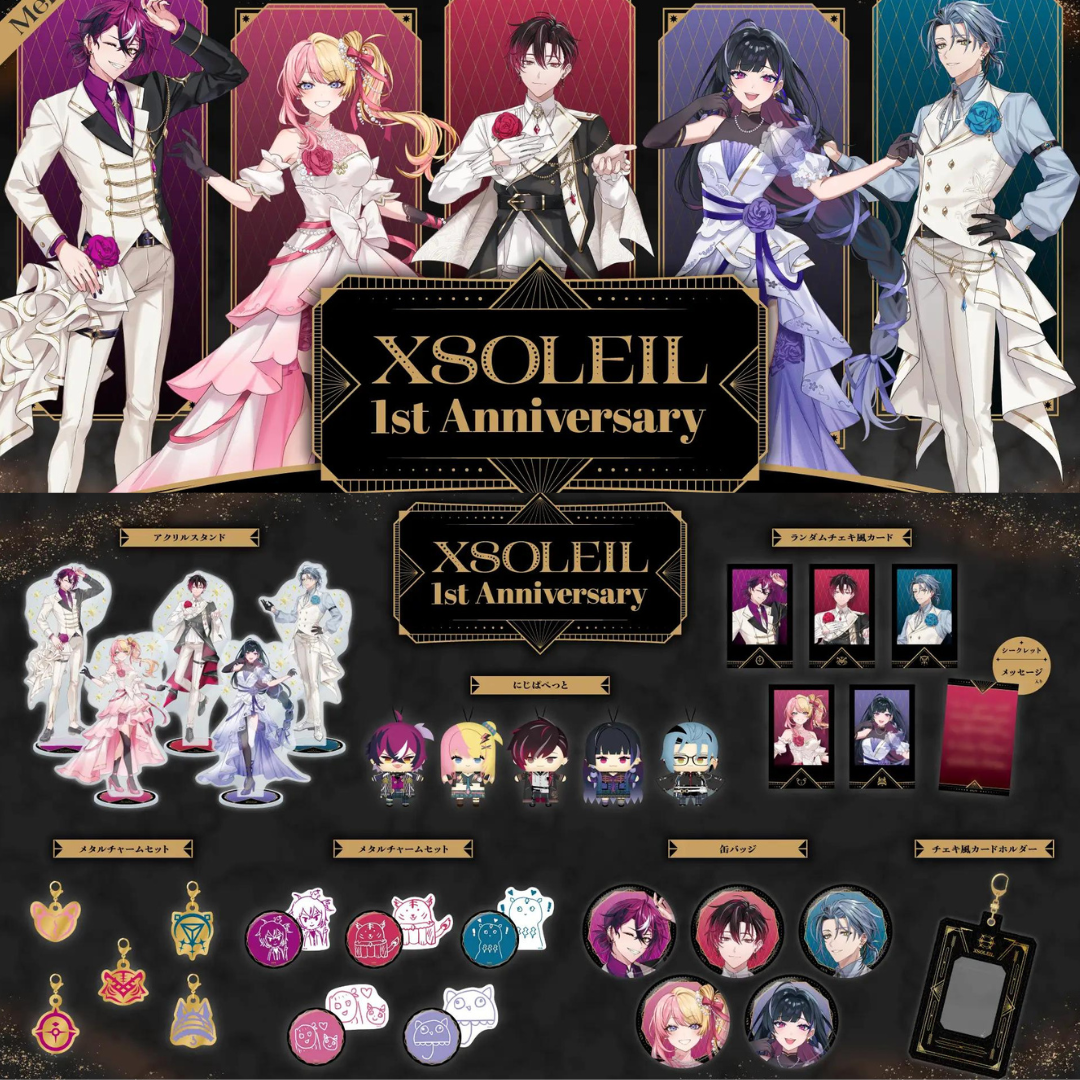  [In-stock] Nijisanji [XSOLEIL 1st Anniversary] Goods