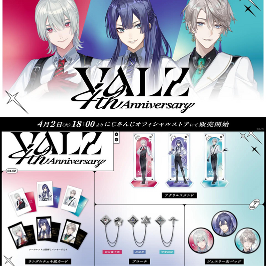 [In-stock] Nijisanj 「VΔLZ 4th Anniversary」 Goods