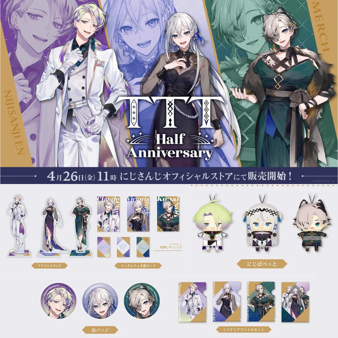 [pre-order] Nijisanji EN「TTT Half Anniversary」