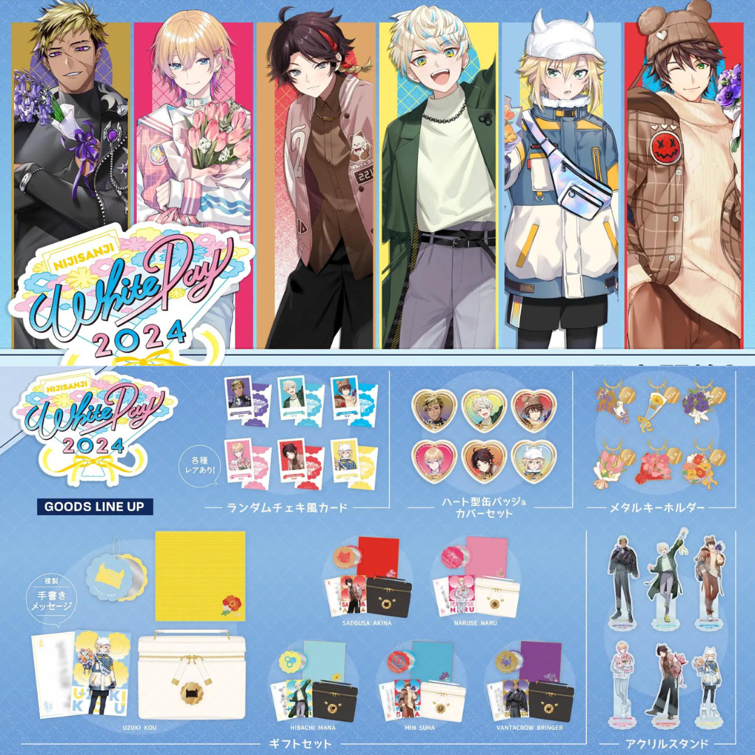 [In-stock] Nijisanji [White Day 2024] Goods 