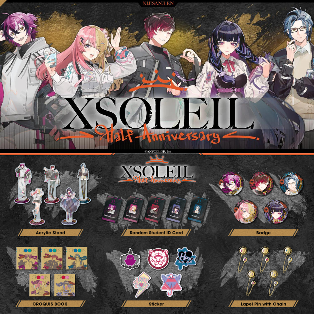 [In-stock] Nijisanji [XSOLEIL Half Anniversary] Random student ID card