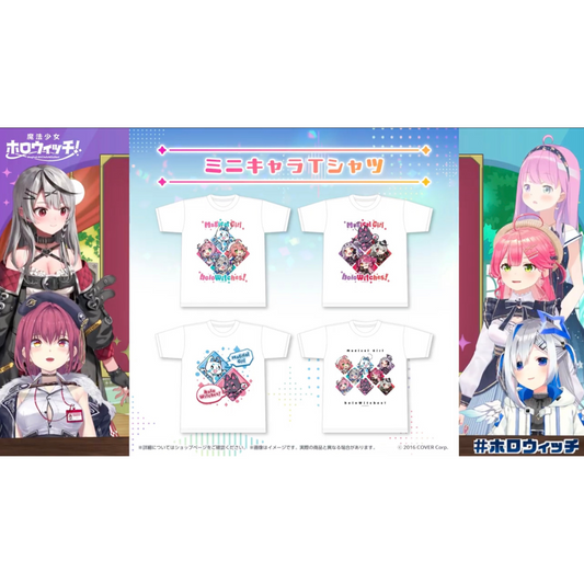 「預訂」Hololive  魔法少女ホロウィッチ！ T-shirt