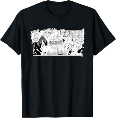 「現貨」Hololive 『ヤマト神想怪異譚』漫画コマT-shirt