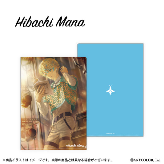 [In-stock] Nijisanji 緋八マナ(Hibachi Mana) x ONKYO DIRECT - A4 File