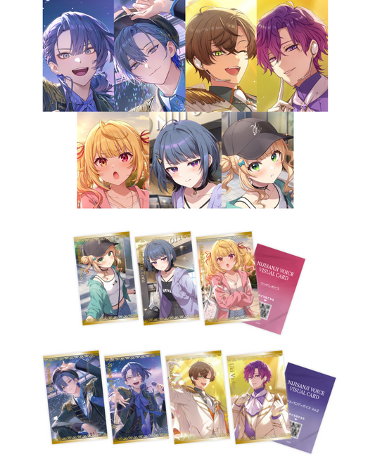 「預訂」Nijisanji 【ボイスビジュアルカード】[2025年5月] 隨機語音視覺卡