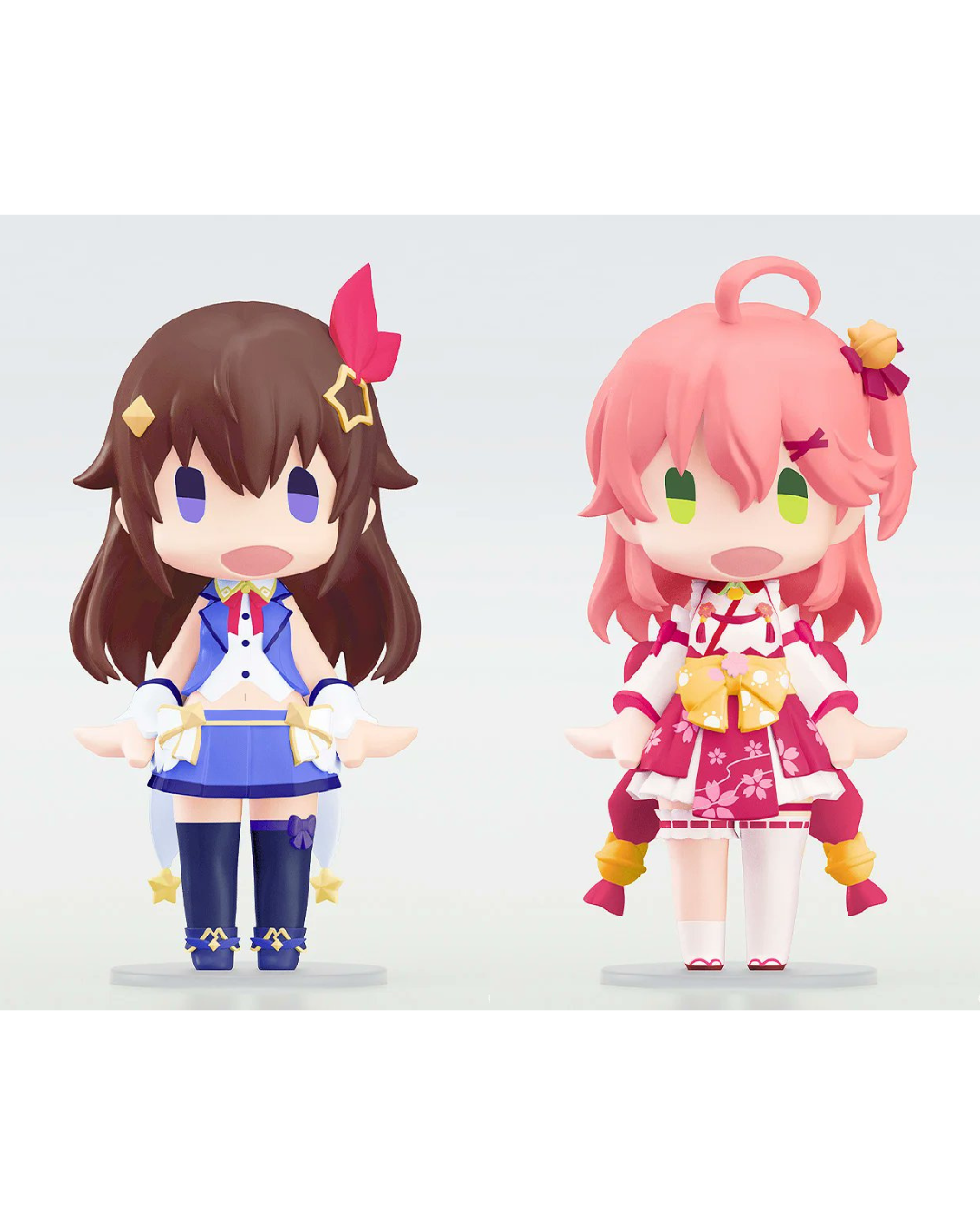 「預訂」Hololive HELLO! GOOD SMILE [日版] ときのそら(Tokino Sora)/さくらみこ(Sakura Miko) [可動人偶模型]