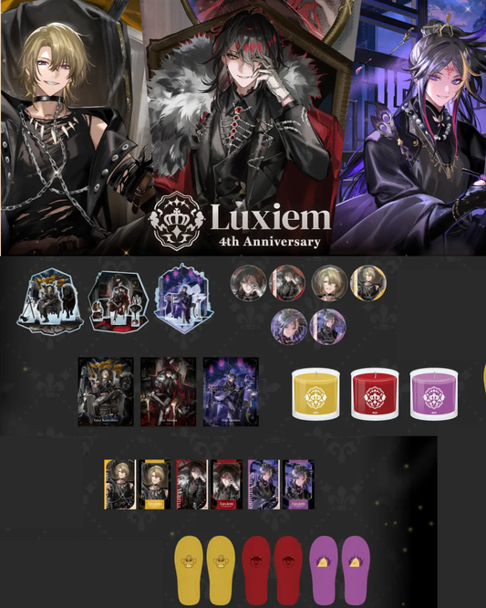 「預訂」Nijisanji  [Luxiem 4th Anniversary] 周邊