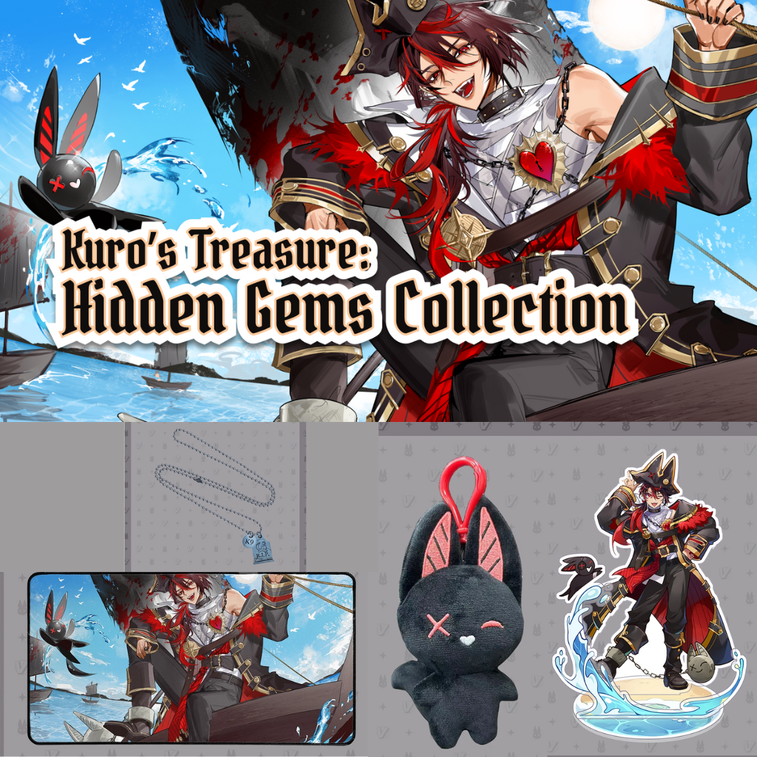 [In-stock] VSHOJO  [ Kuro's Treasure: Hidden Gems Collection] Goods