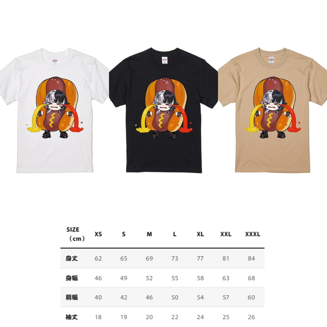 [預訂] hololive Splash T-Party! T-shirt (part2)