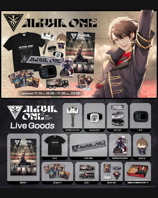 「預訂」Nijisanji 【加賀美ハヤト(Kagami Hayato)  1st One Man Live "ALPHA ONE" 】商品