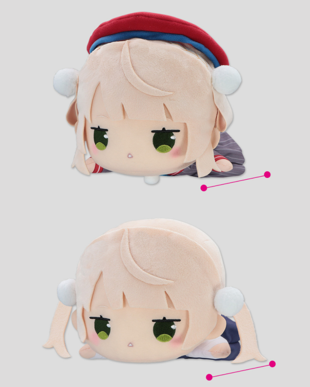 「預訂」しぐれうい (時雨羽衣) [寝そべりぬいぐるみ] 景品 趴趴大公仔