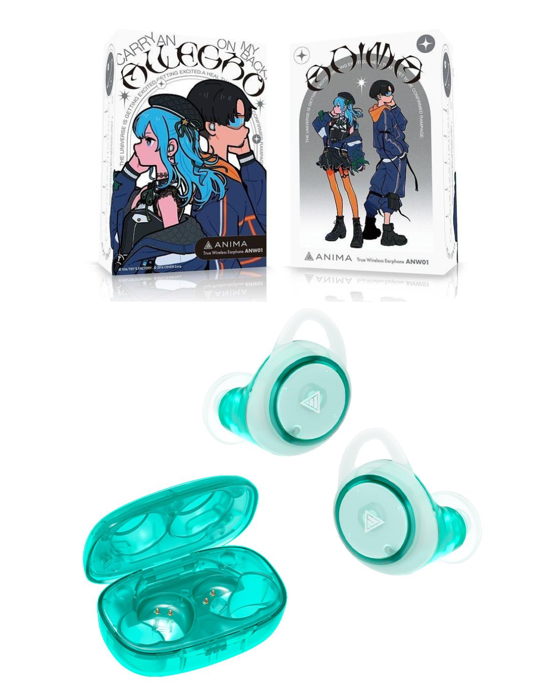 [pre-order] 星街すいせい(Hoshimachi Suisei) × ANIMA × Midnight Grand Orchestra Version wireless earbuds【ANW01-MGO】[resale]