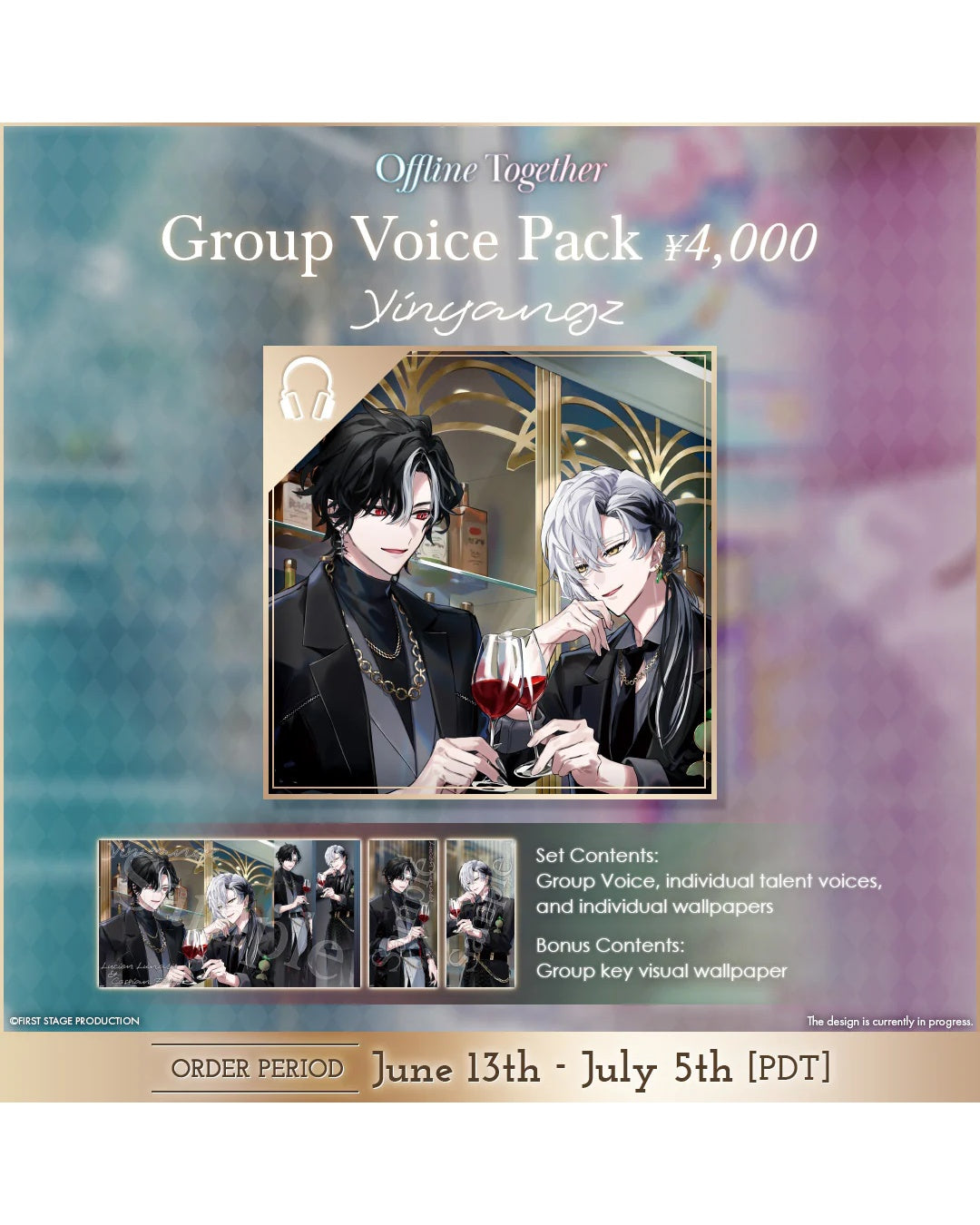 「預訂」FIRST STAGE【Offline Together Voice】