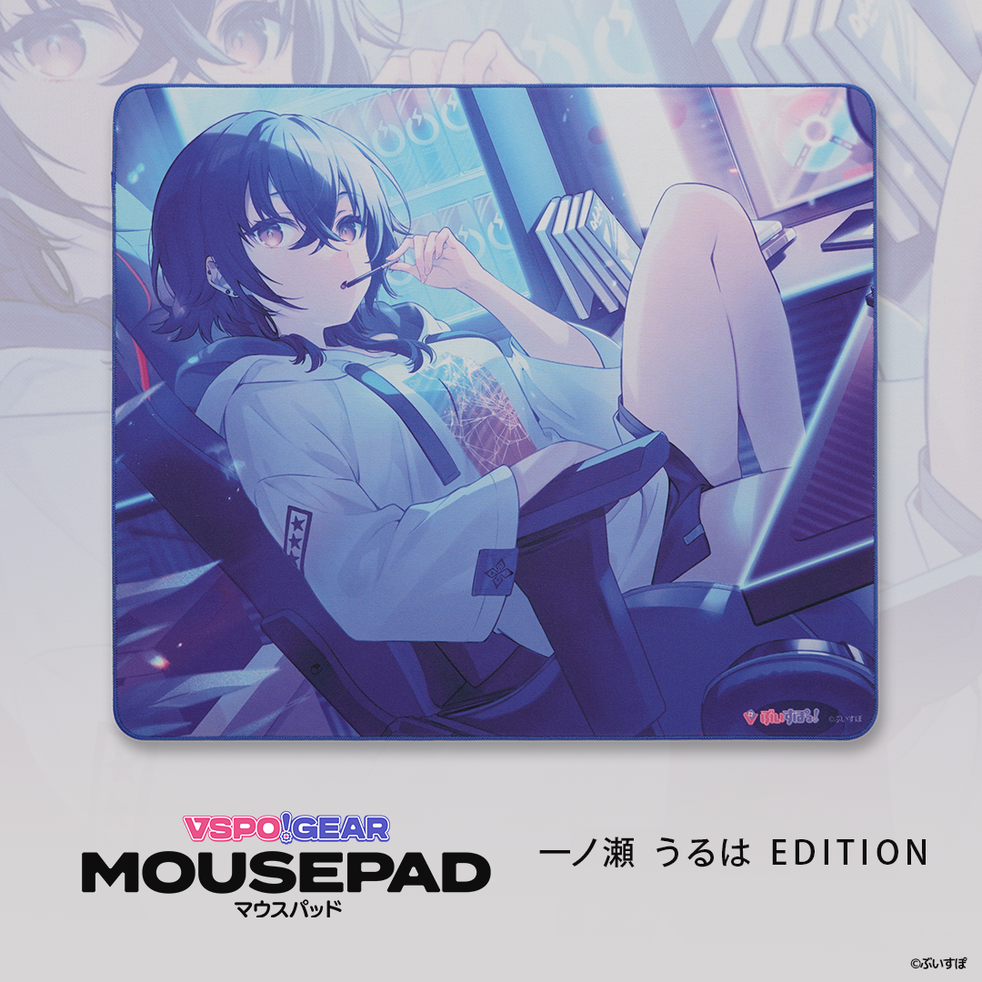 「預訂」VSPO! GEAR Gaming Keyboard /玻璃滑鼠墊 /布質滑鼠墊 [再販]