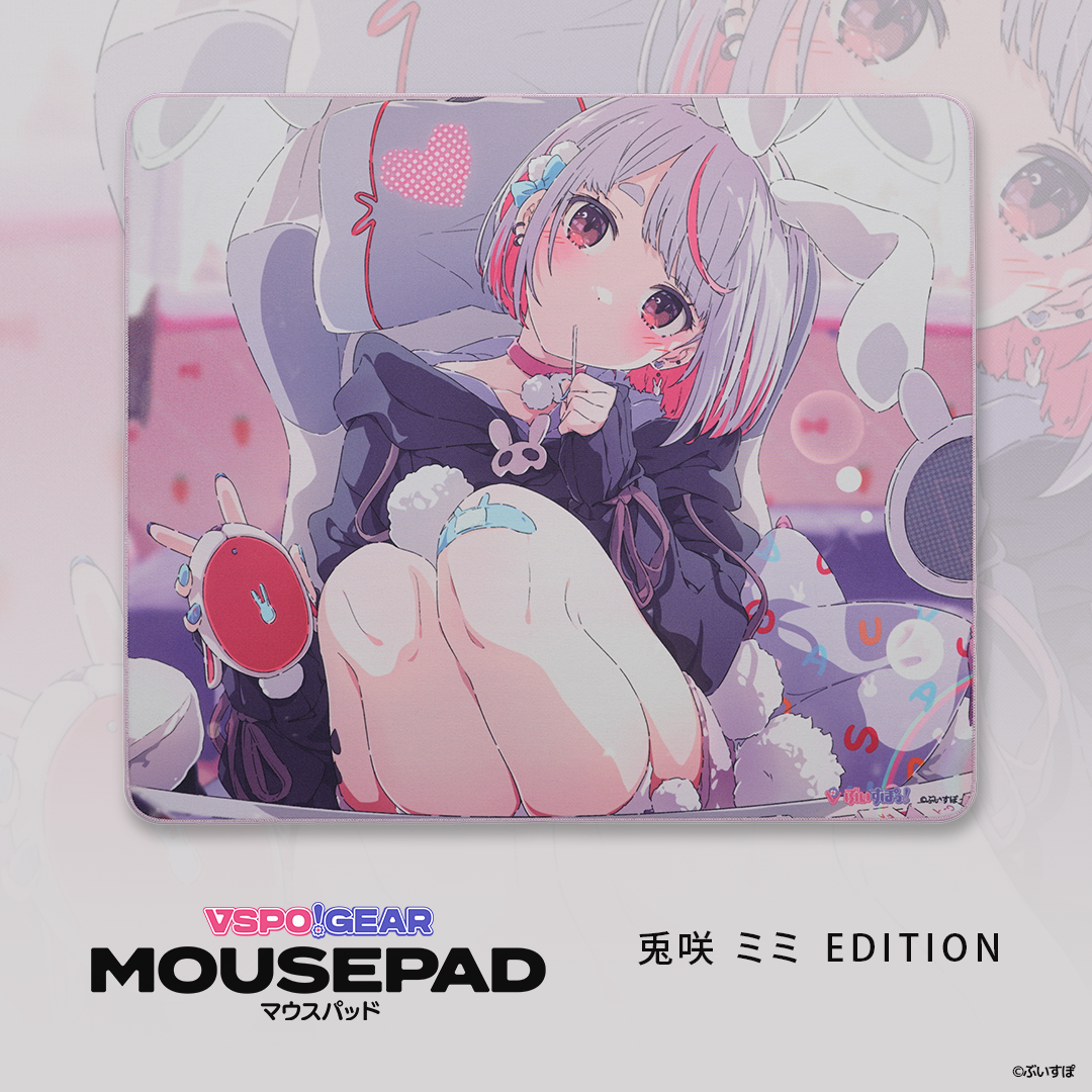 「預訂」VSPO! GEAR Gaming Keyboard /玻璃滑鼠墊 /布質滑鼠墊 [再販]
