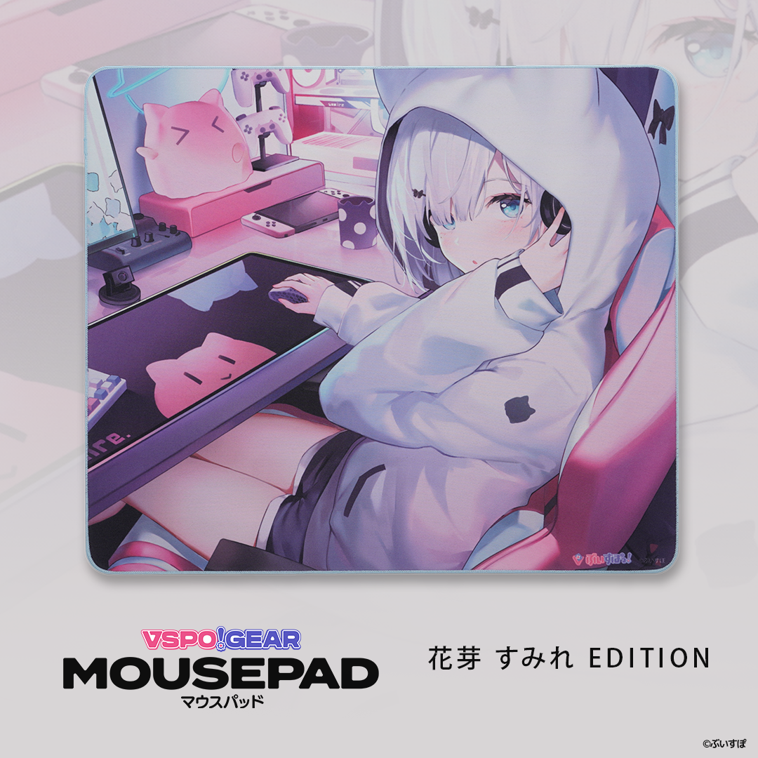 「預訂」VSPO! GEAR Gaming Keyboard /玻璃滑鼠墊 /布質滑鼠墊 [再販]