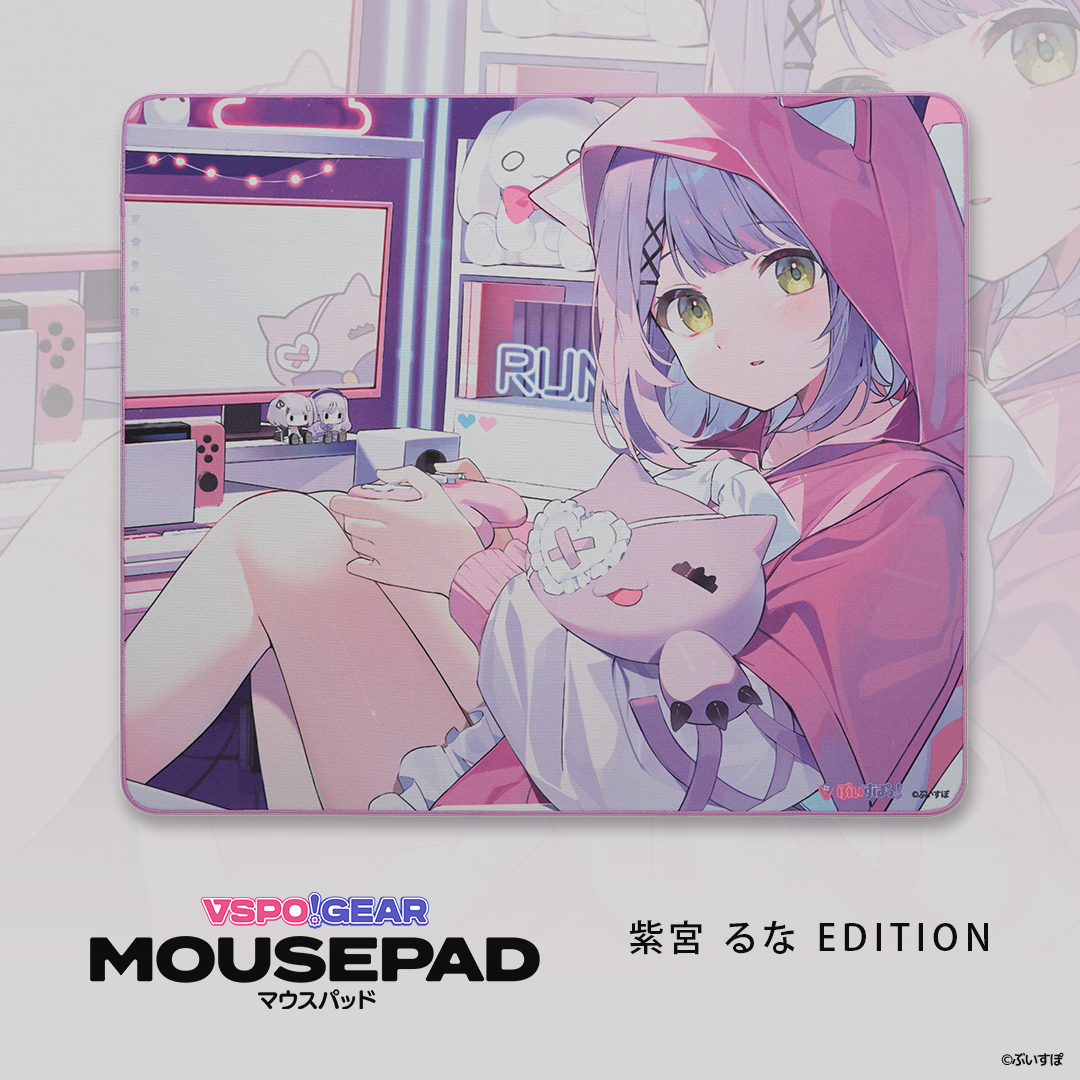 「預訂」VSPO! GEAR Gaming Keyboard /玻璃滑鼠墊 /布質滑鼠墊 [再販]