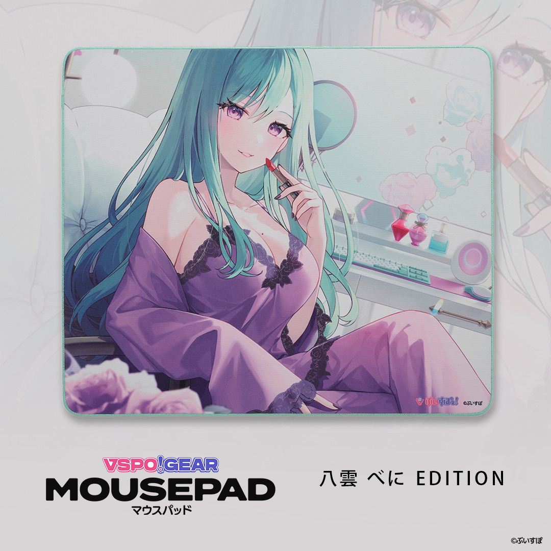 「預訂」VSPO! GEAR Gaming Keyboard /玻璃滑鼠墊 /布質滑鼠墊 [再販]