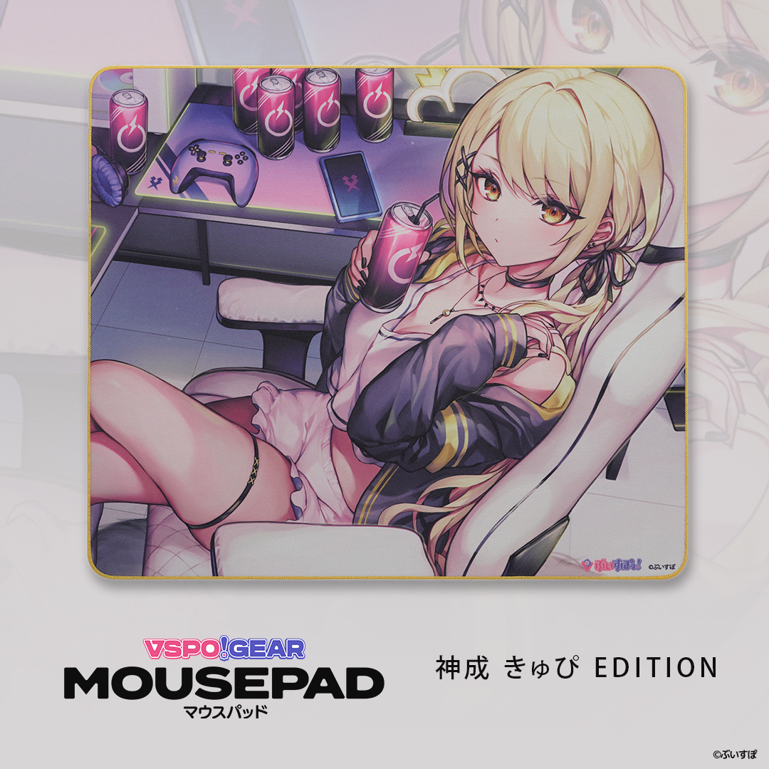 「預訂」VSPO! GEAR Gaming Keyboard /玻璃滑鼠墊 /布質滑鼠墊 [再販]