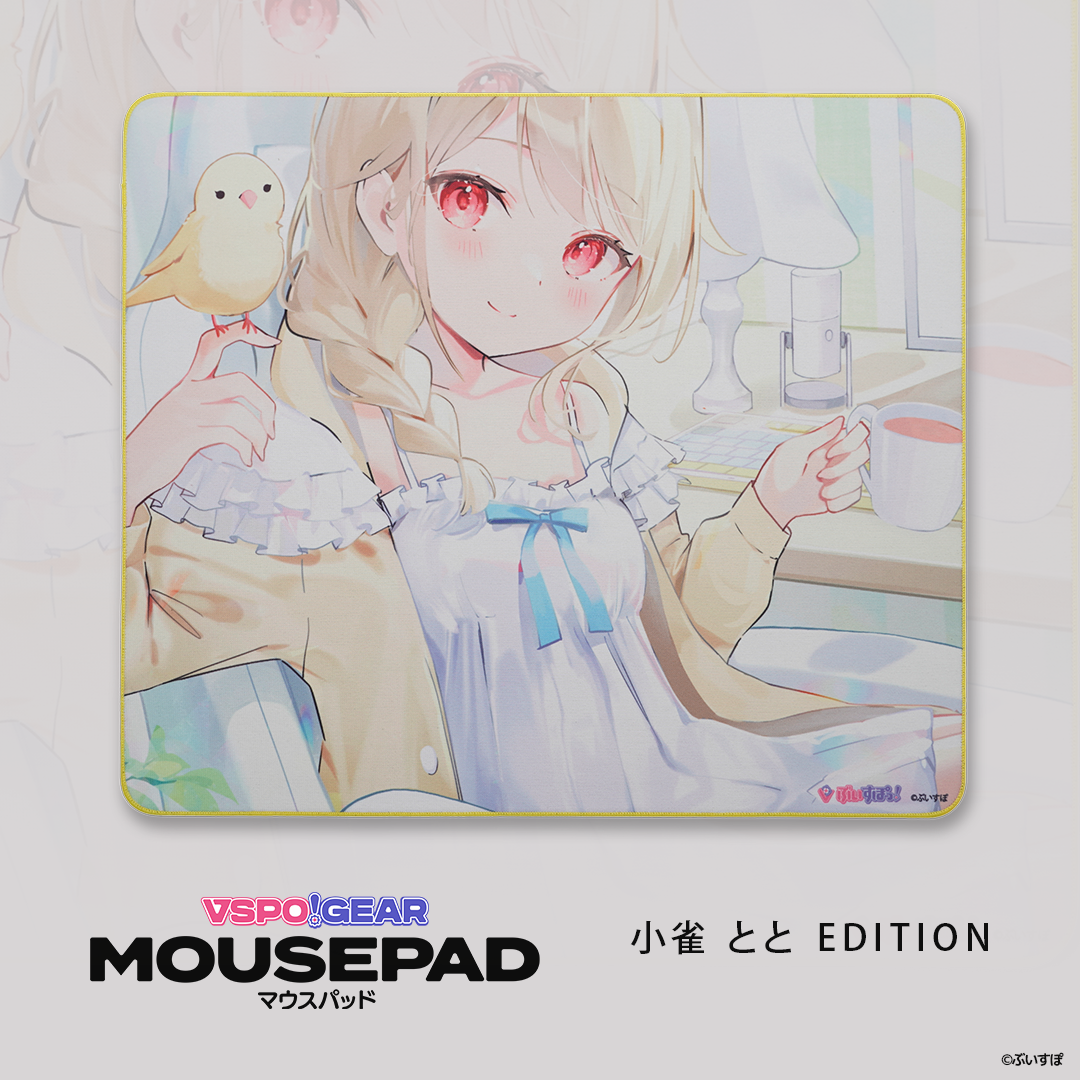 「預訂」VSPO! GEAR Gaming Keyboard /玻璃滑鼠墊 /布質滑鼠墊 [再販]