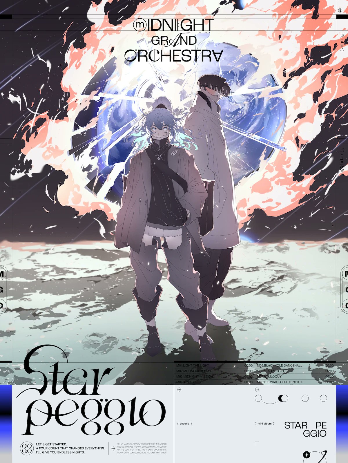 : [pre-order] Midnight Grand Orchestra 2nd mini album "Starpeggio"