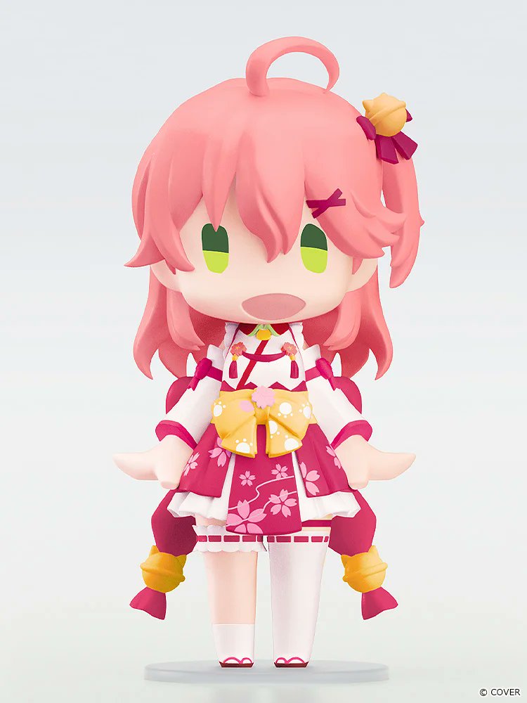 「預訂」Hololive HELLO! GOOD SMILE [日版] ときのそら(Tokino Sora)/さくらみこ(Sakura Miko) [可動人偶模型]