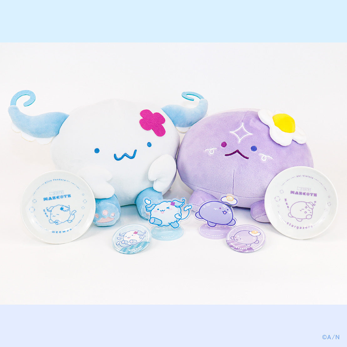 「現貨」Nijisanji 【NIJI Mascots】公仔- 浮奇・ヴィオレタ(Uki Violeta)