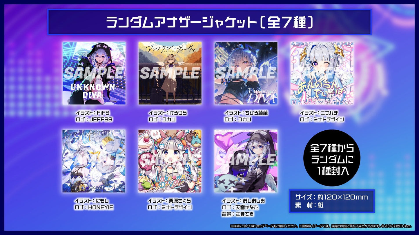 「現貨」Hololive 天音かなた(Amane Kanata) 1st t Album『Unknown DIVA』（附先行予約特典）