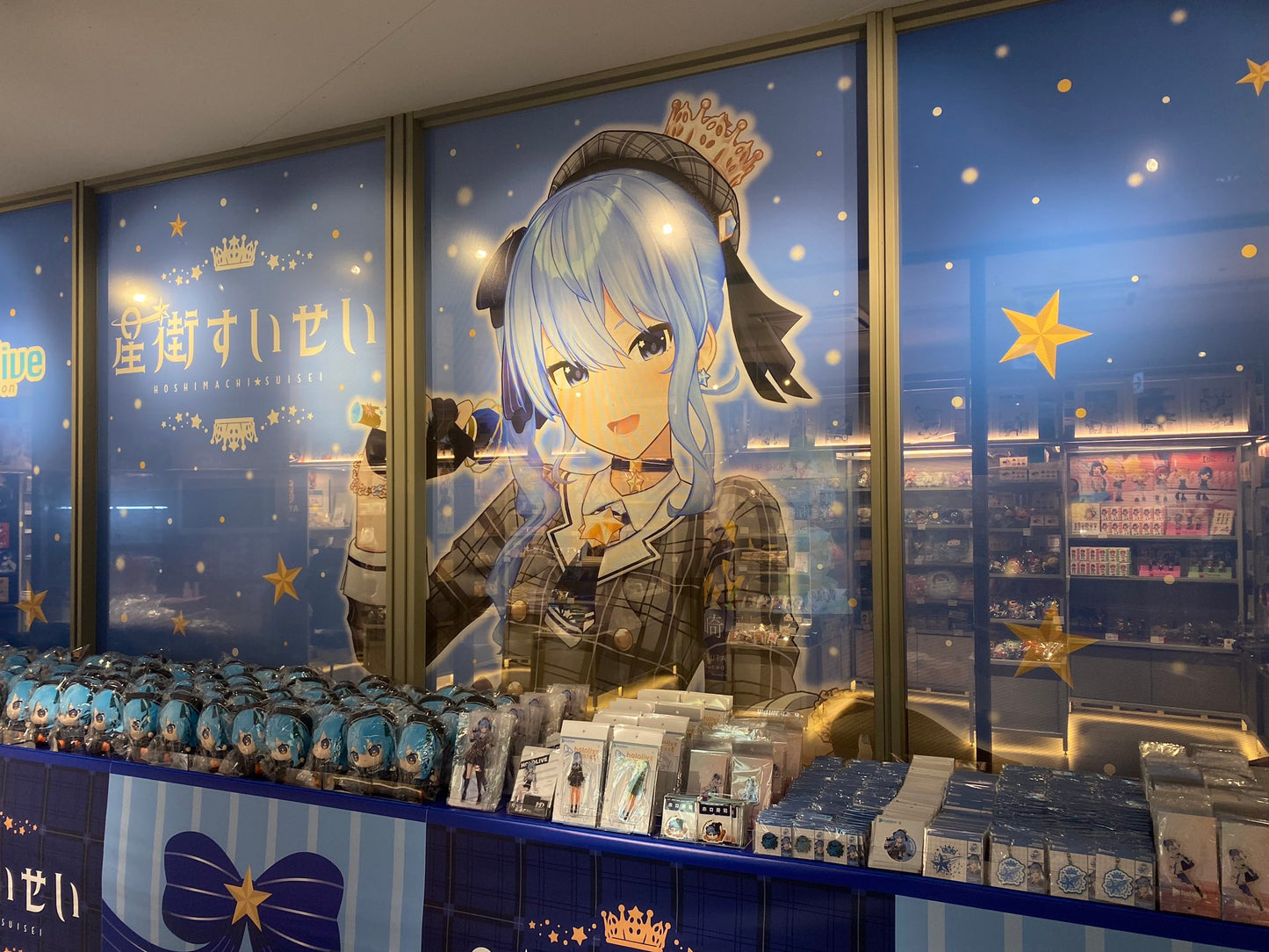 「現貨」[現地場販] Hololive 星街すいせい(Hoshimachi Suisei) x SHIBUYA TSUTAYA POP UP SHOP