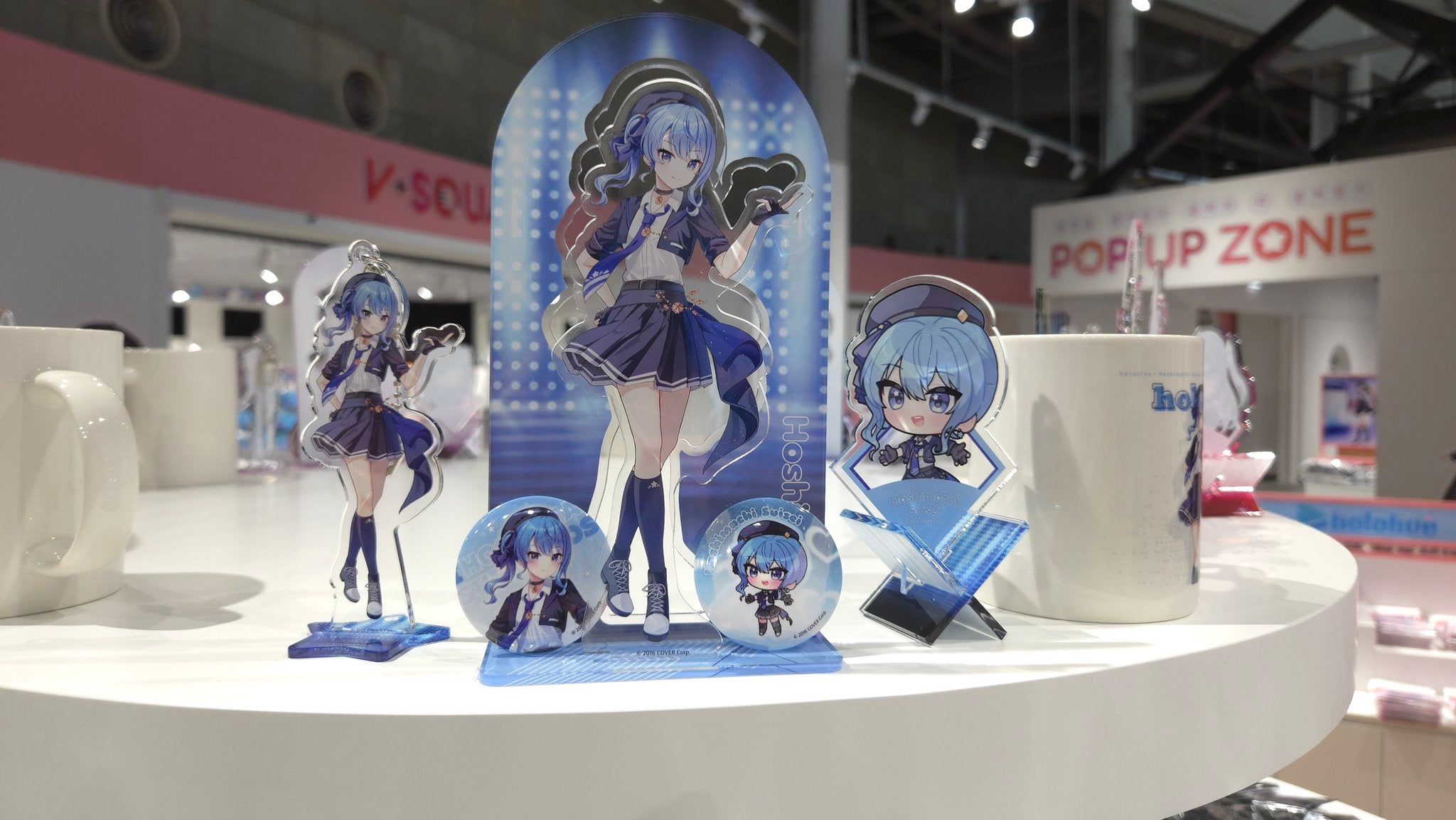 新しい季節 ホロライブ 韓国限定 V-SQUARE アクリルスタンド 0機生 星街すい アイドル