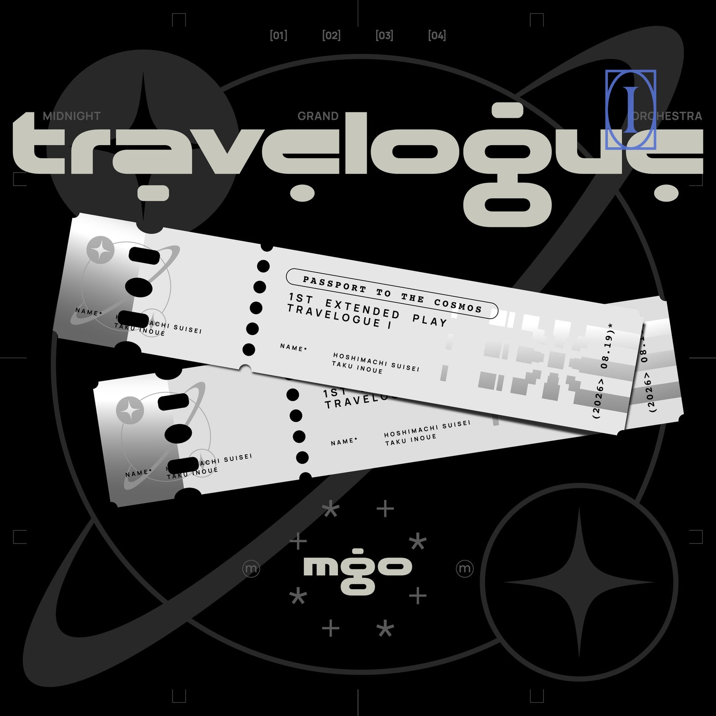 「預訂」hololive 星街すいせい( Hoshimachi Suisei) Midnight Grand Orchestra 1st EP 『Travelogue I』