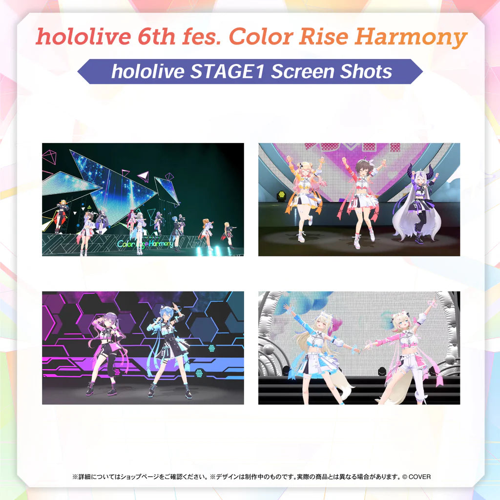 [pre-order] hololive 6th fes. Color Rise Harmony Blu-ray
