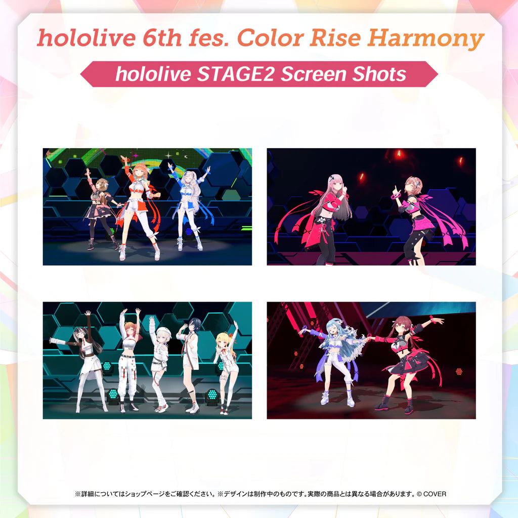 [pre-order] hololive 6th fes. Color Rise Harmony Blu-ray