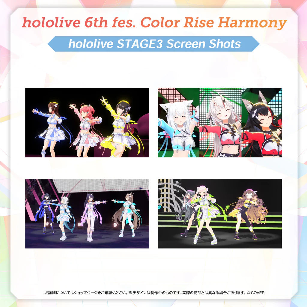 [pre-order] hololive 6th fes. Color Rise Harmony Blu-ray