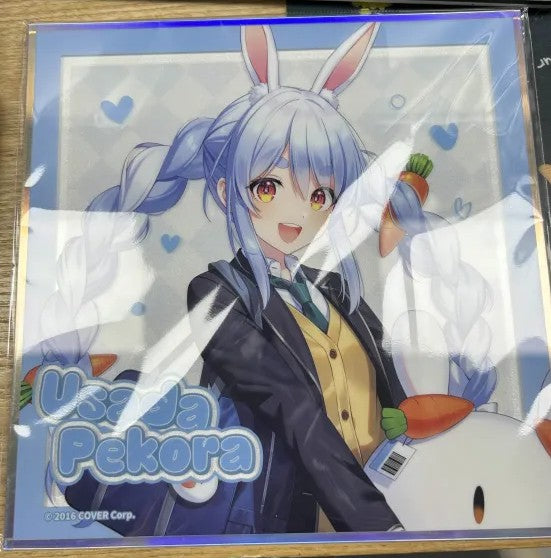 現貨 hololive Production x ANIPLUS Cafe 韓國 周邊 - GAMERS & 3期生 色紙 兎田ぺこら