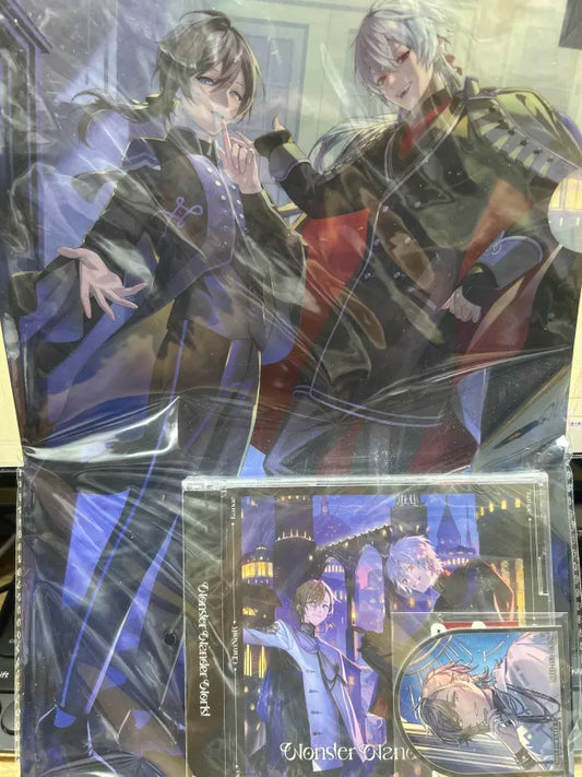 !特價!「現貨」Nijisanji ChroNoiR 2nd Full Album 『Wonder Wander World』 (叶/葛葉)【初回限定盤B】 Animate - 初回限定盤A/B：  小卡(通常柄)+A4 File (A＆B柄)