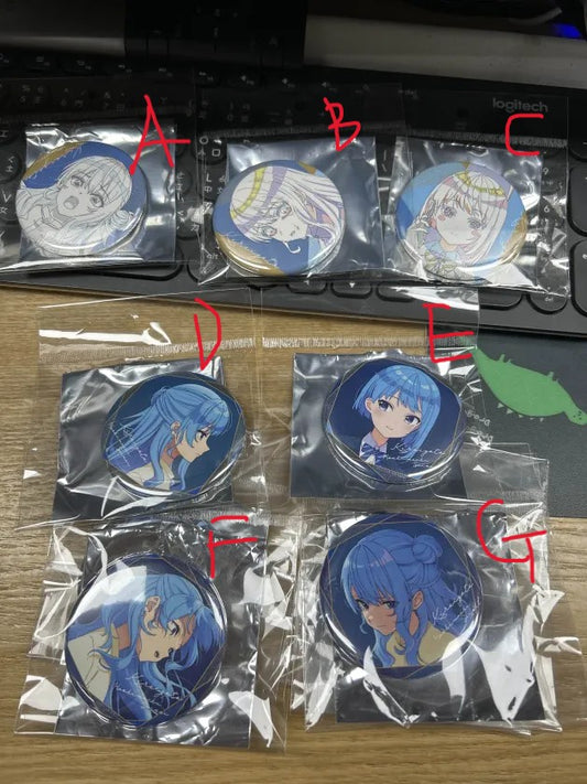 現貨 星街すいせい　綺麗事　缶バッジ