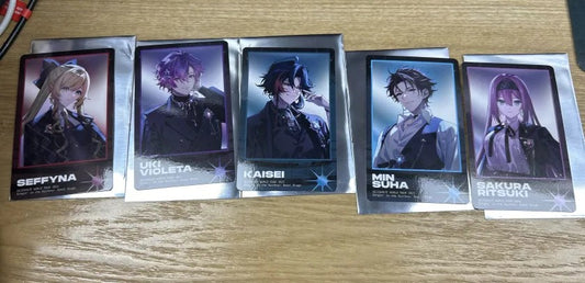 現貨「にじさんじ WORLD TOUR 2025 Singin’ in the Rainbow！」Anime x Game Festival Korea 2025 cheki