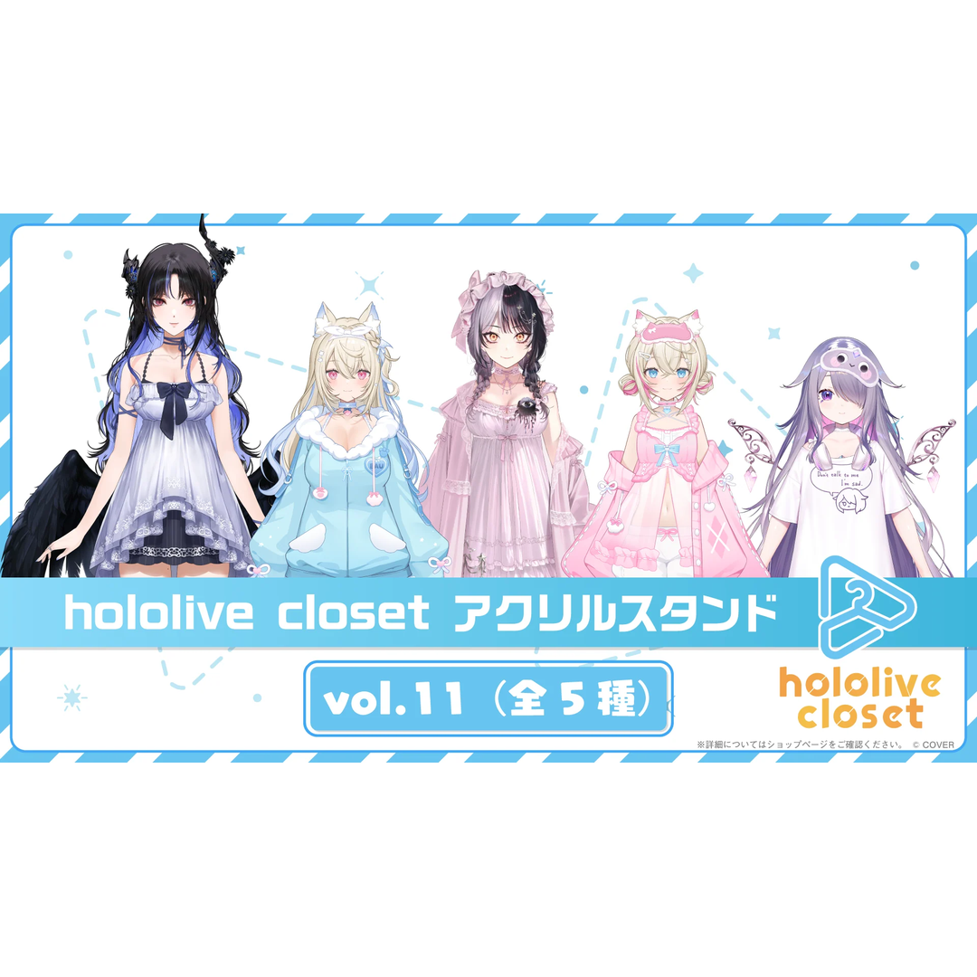 「預訂」hololive closet 亞克力立牌 (Advent) (03/2026)